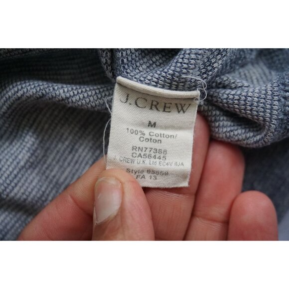 J. Crew Men's Gray Pullover Sweater – Size M - Picture 3 of 5